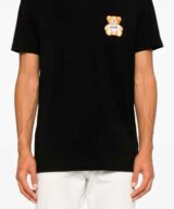 Camiseta Moschino con bordado Teddy Bear