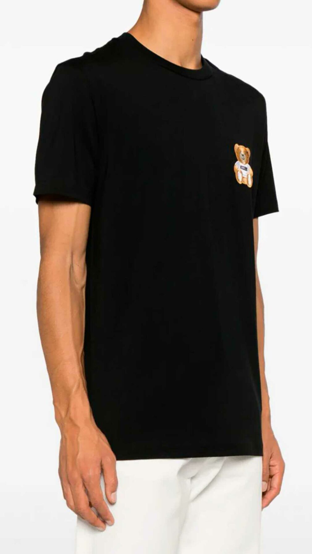 Camiseta Moschino con bordado Teddy Bear