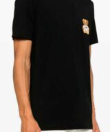 Camiseta Moschino con bordado Teddy Bear