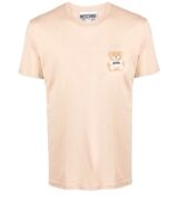Camiseta Moschino con bordado Teddy Bear