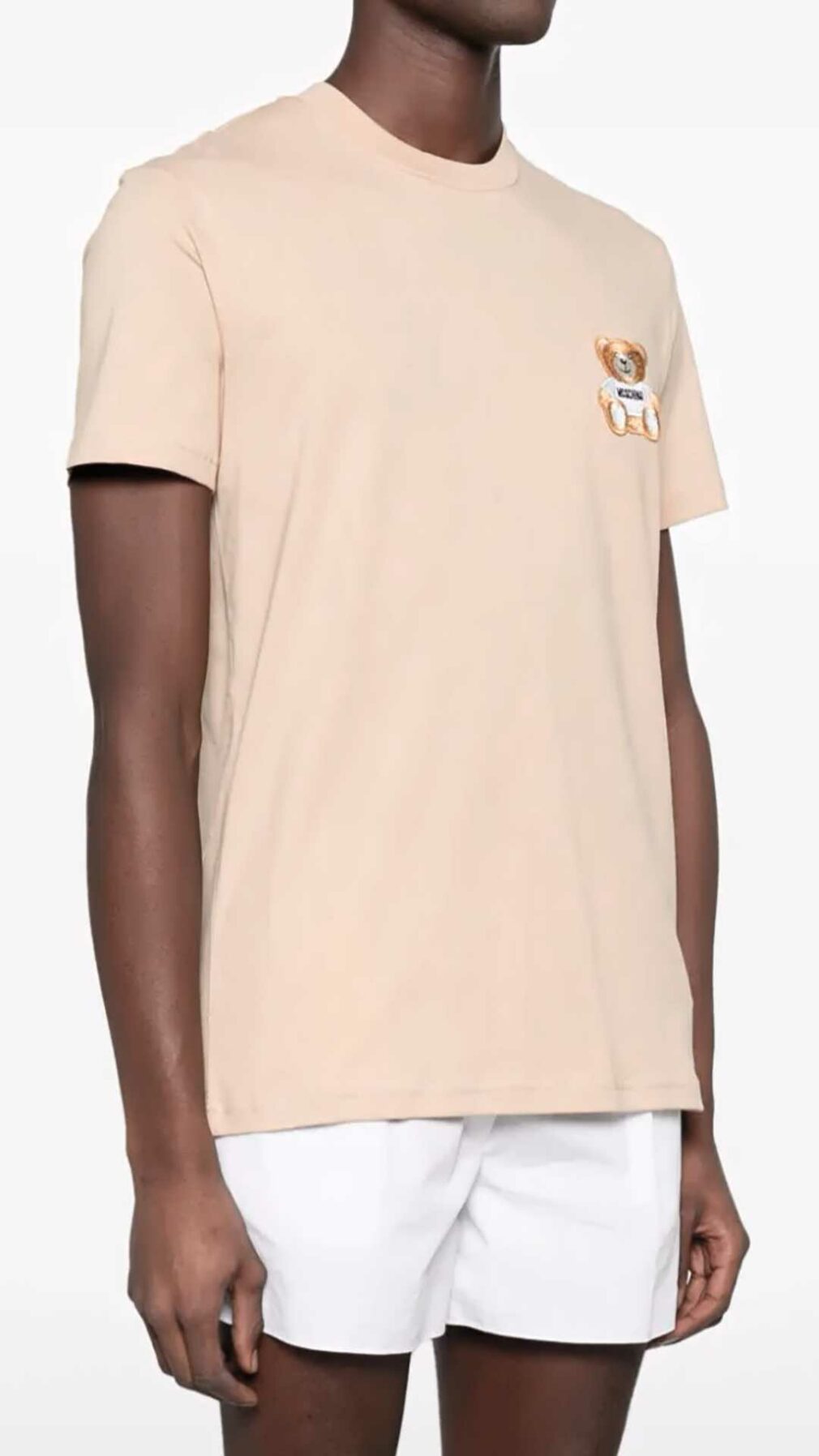 Camiseta Moschino con bordado Teddy Bear