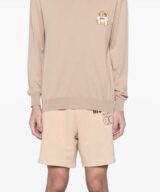 Jersey Moschino de punto con parche Teddy Bear