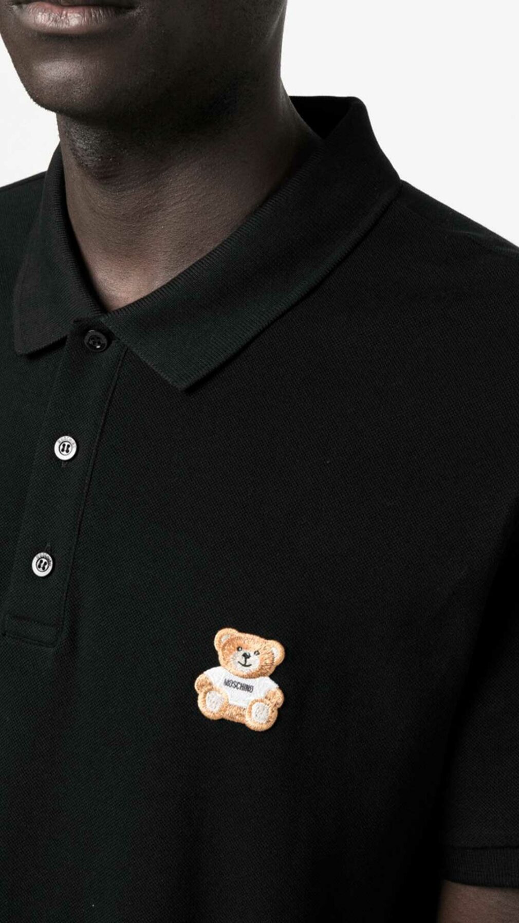 Polo Moschino con motivo Teddy Bear