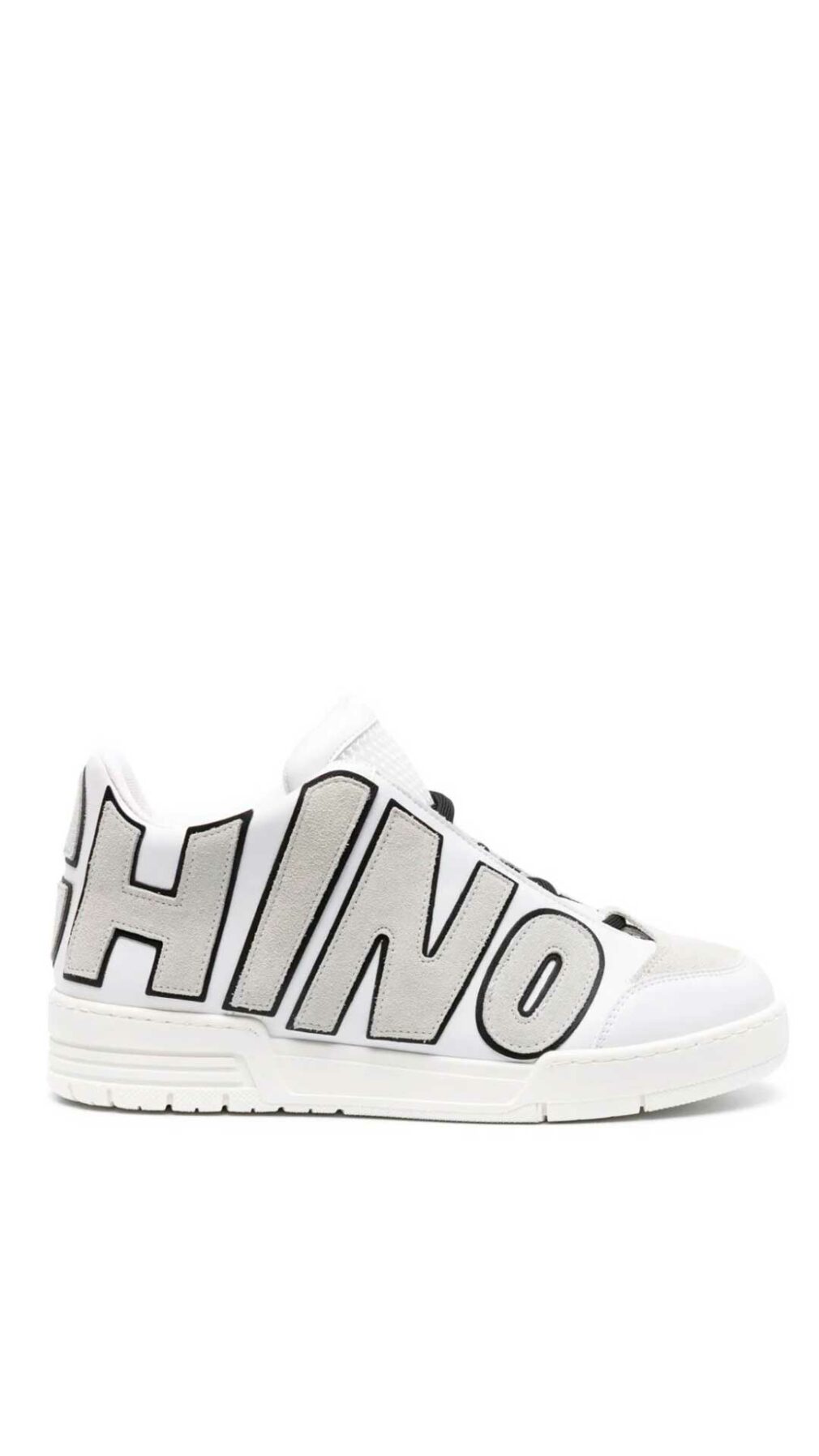 Deportiva Moschino con letras del logotipo