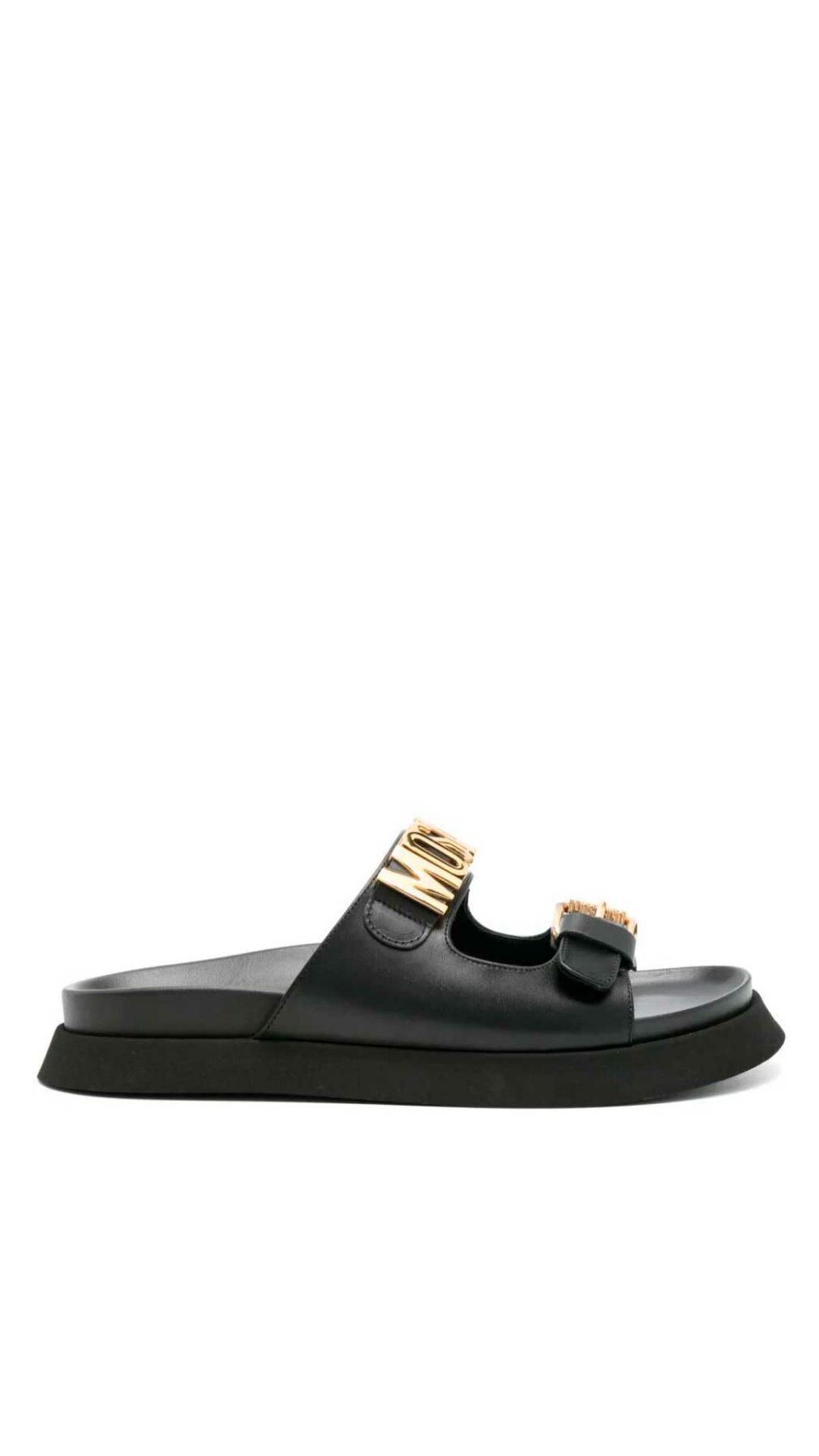 Sandalias Moschino con letras del logotipo