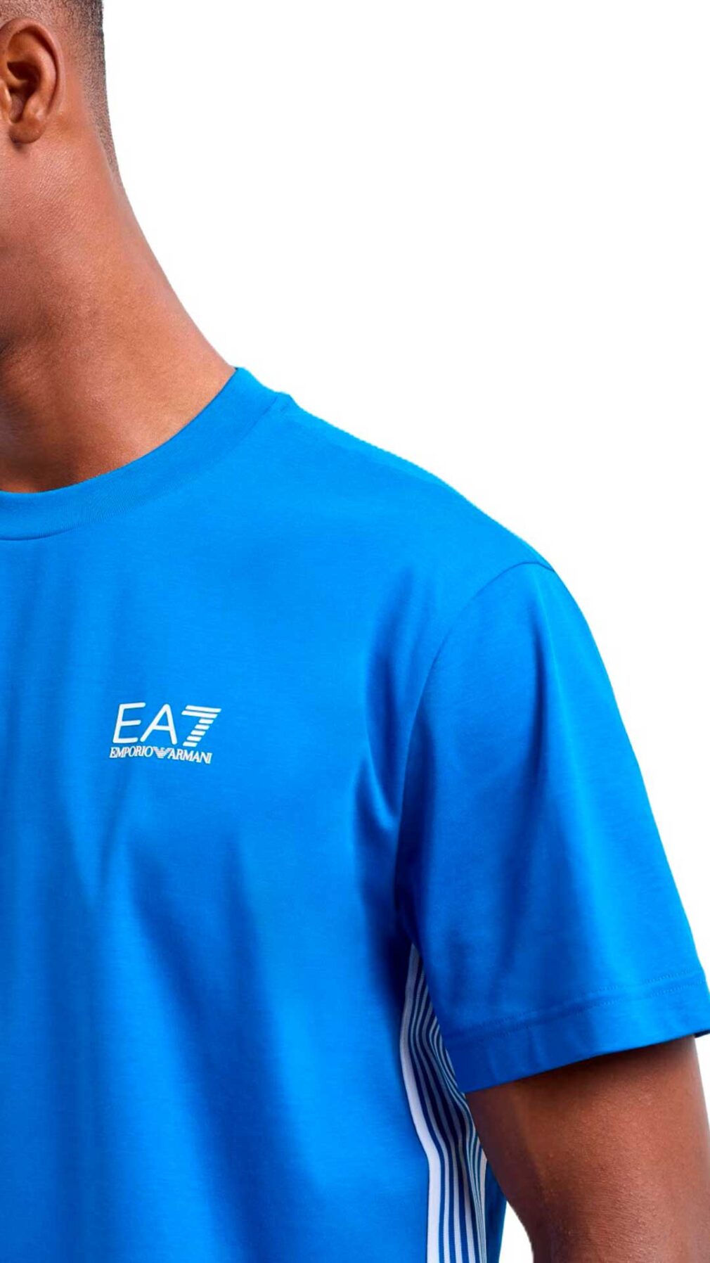 Camiseta de algodón EA7 Emporio Armani
