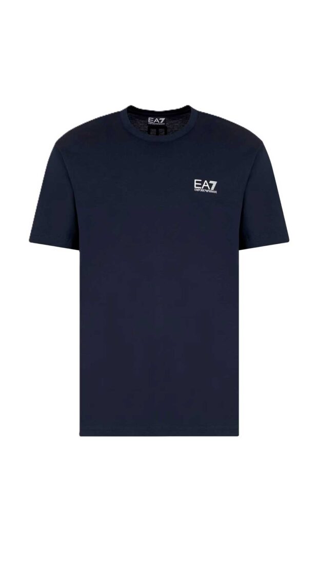 Camiseta cuello redondo EA7 Emporio Armani con logotipo