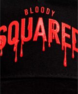 Gorra Dsquared2 con logo en relieve efecto pintura