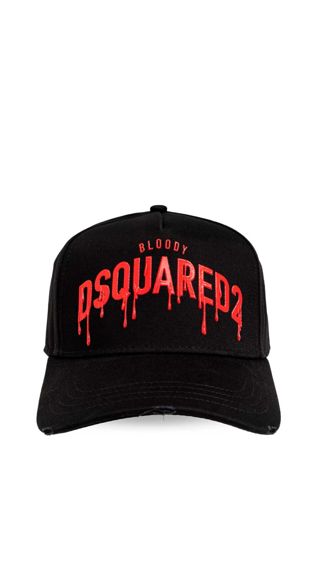 Gorra Dsquared2 con logo en relieve efecto pintura