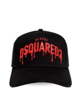 Gorra Dsquared2 con logo en relieve efecto pintura