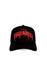 Gorra Dsquared2 con logo en relieve efecto pintura