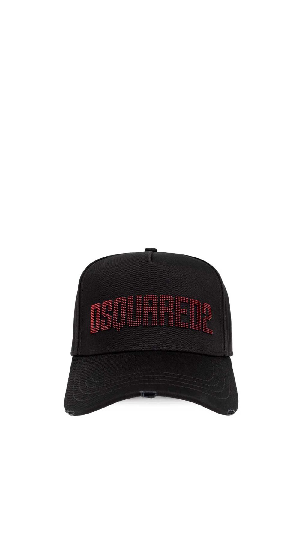 Gorra Dsquared2 con logo en relieve de goma