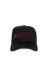 Gorra Dsquared2 con logo en relieve de goma