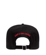 Gorra Dsquared2 con logo en relieve de goma