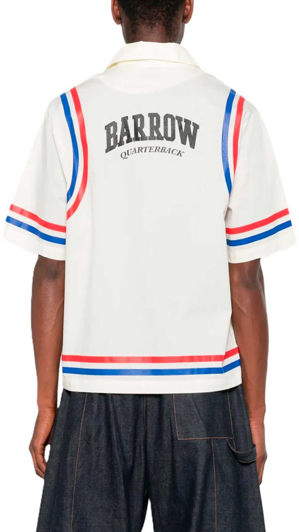 Camisa holgada Barrow con logotipo