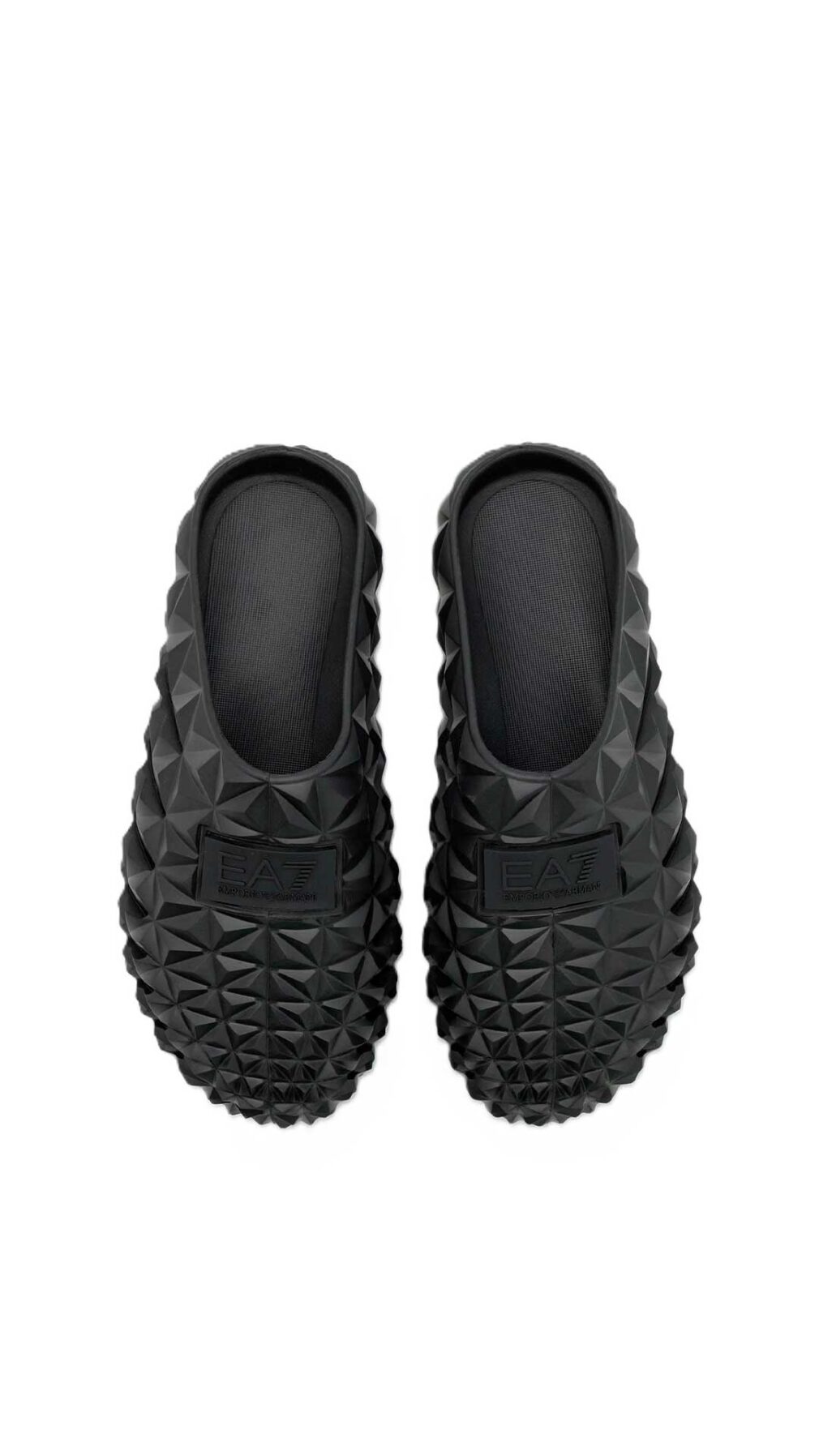 Zapatilla EA7 Emporio Armani con motivo geométrico 3D