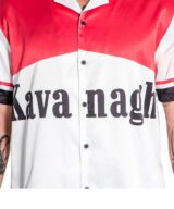 Camisa de manga corta muy holgada con estampado