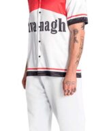 Camisa de manga corta muy holgada con estampado