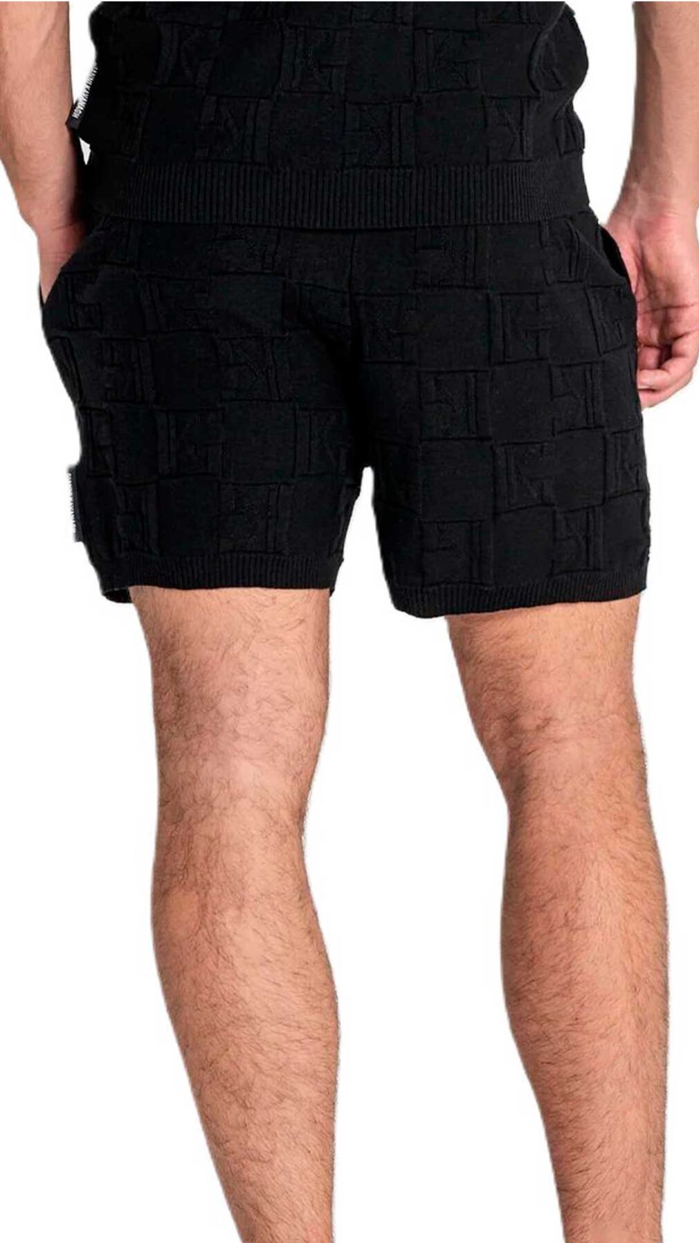 Pantalón corto de punto de algodón