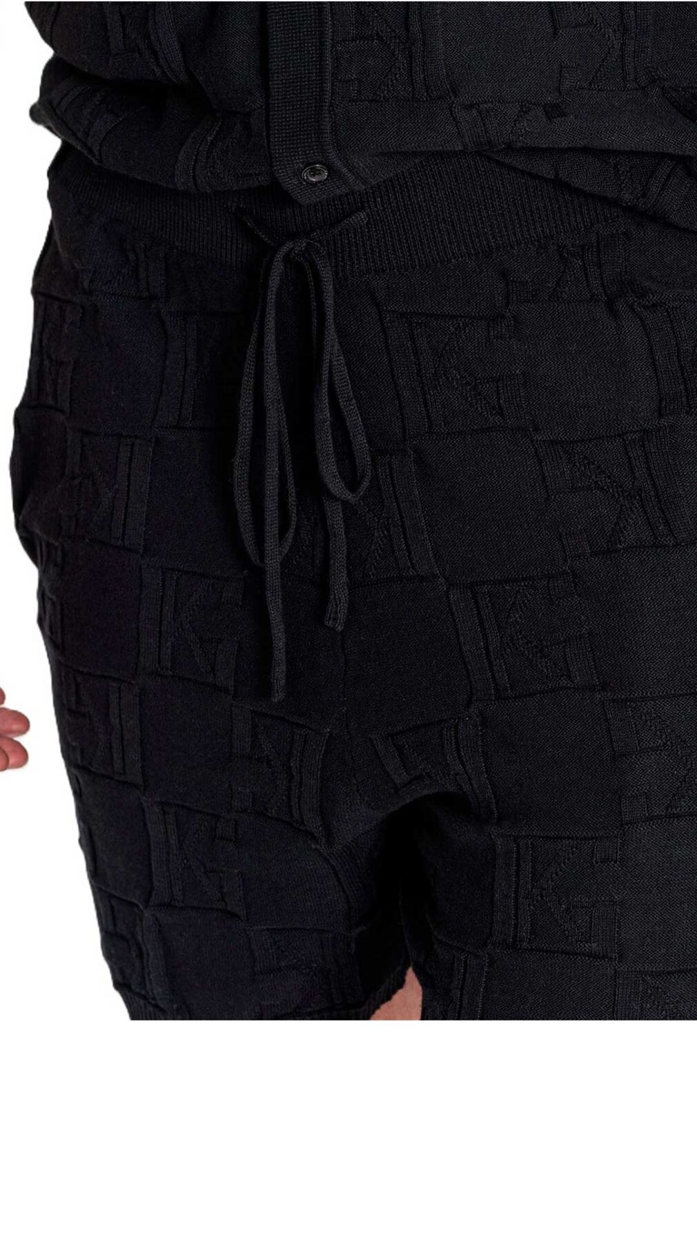 Pantalón corto de punto de algodón