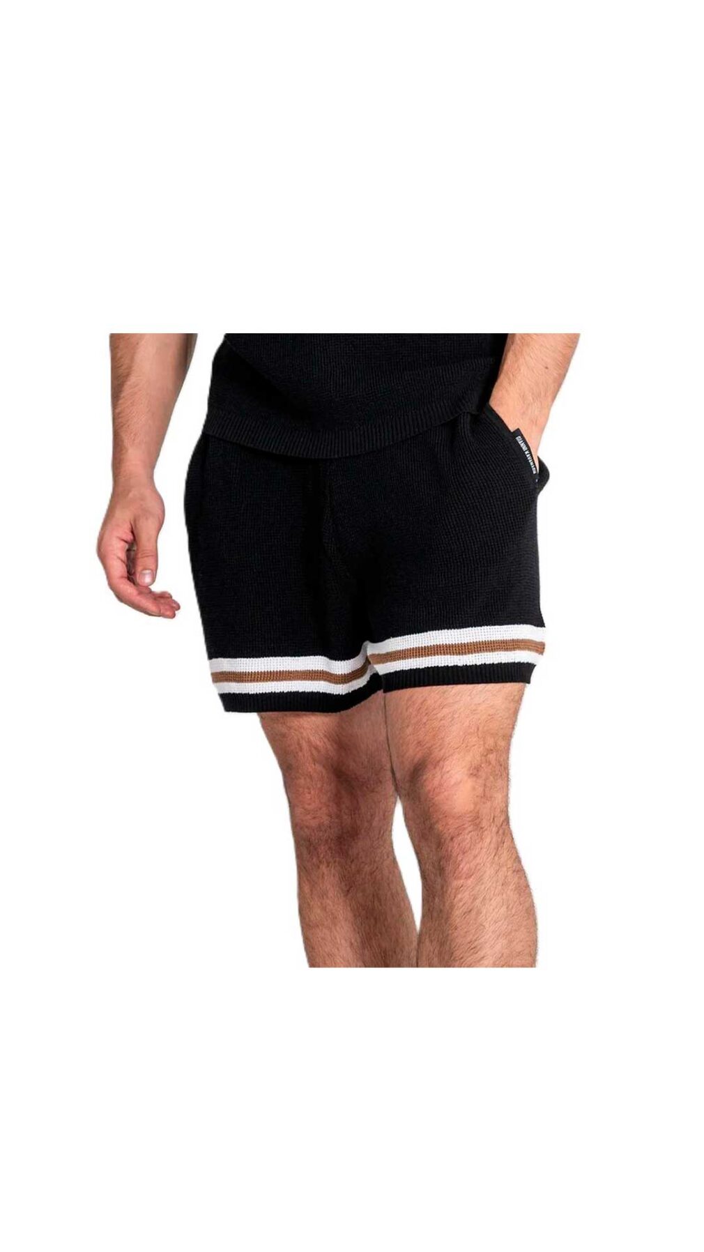 Pantalón corto de punto de algodón