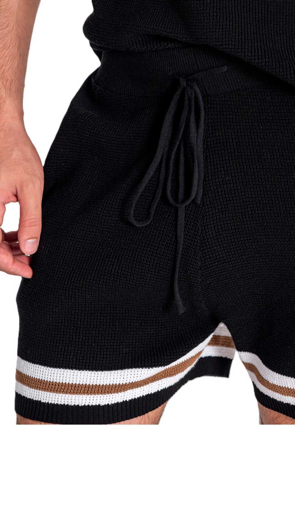 Pantalón corto de punto de algodón