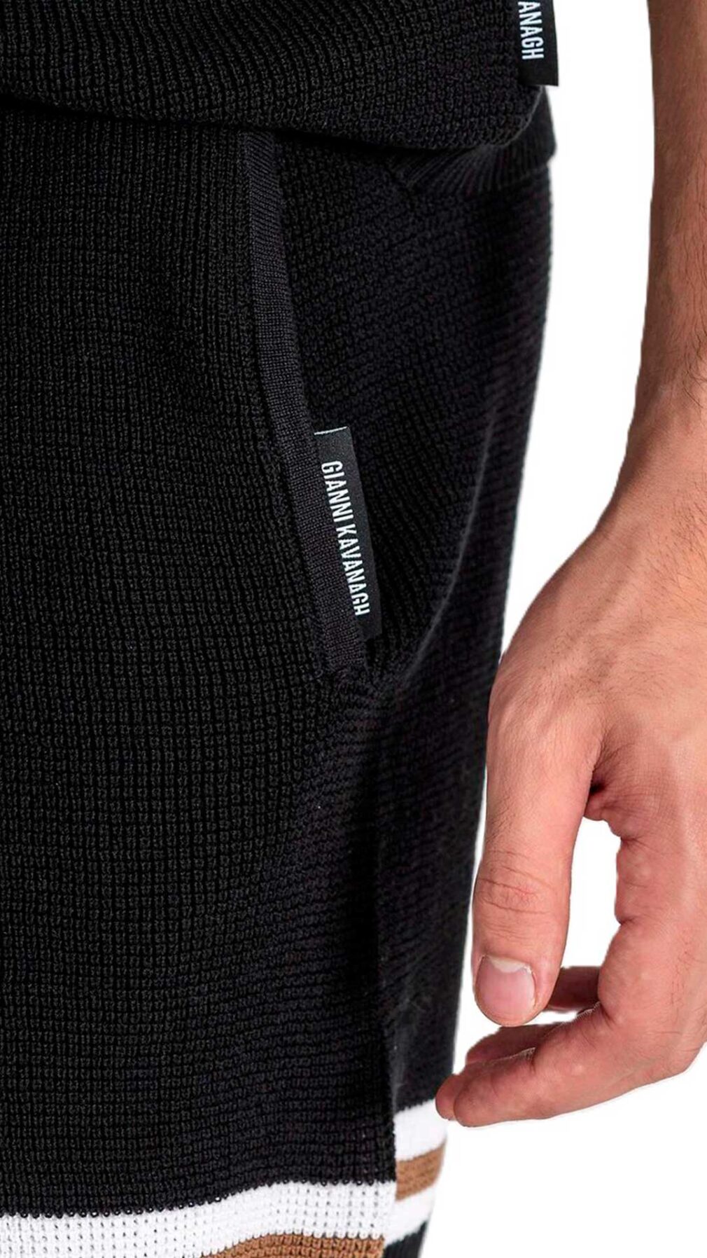 Pantalón corto de punto de algodón