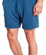 Pantalón corto de punto trenzado