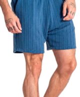 Pantalón corto de punto trenzado