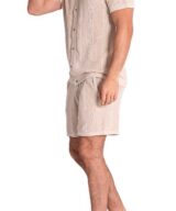 Camisa de punto calado de algodón
