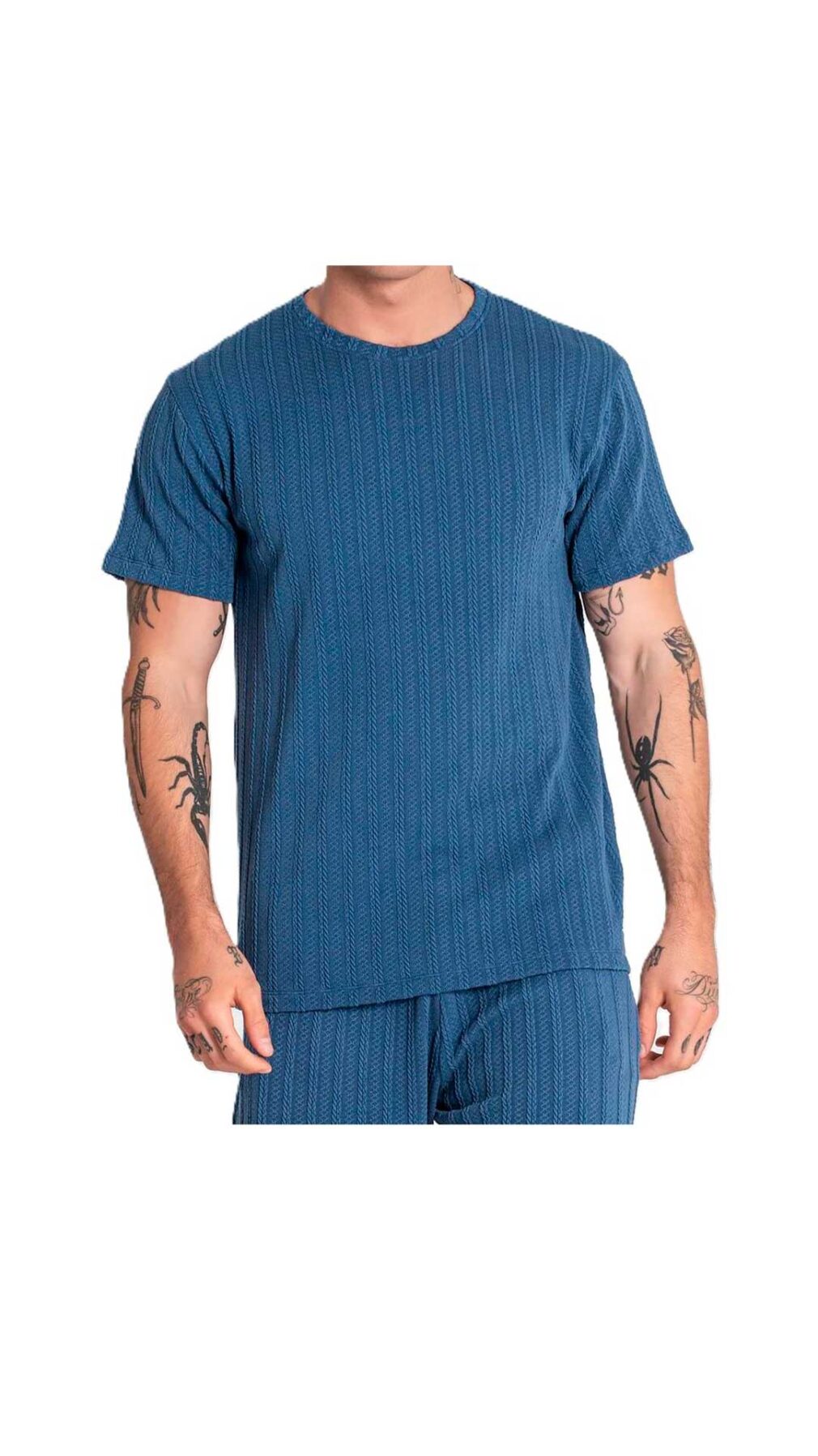Jersey de punto trenzado