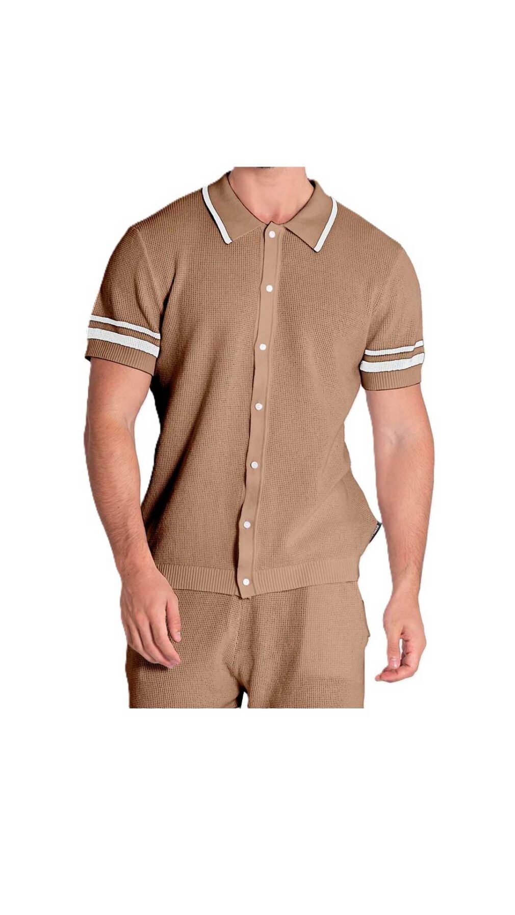 Camisa de manga corta de algodón