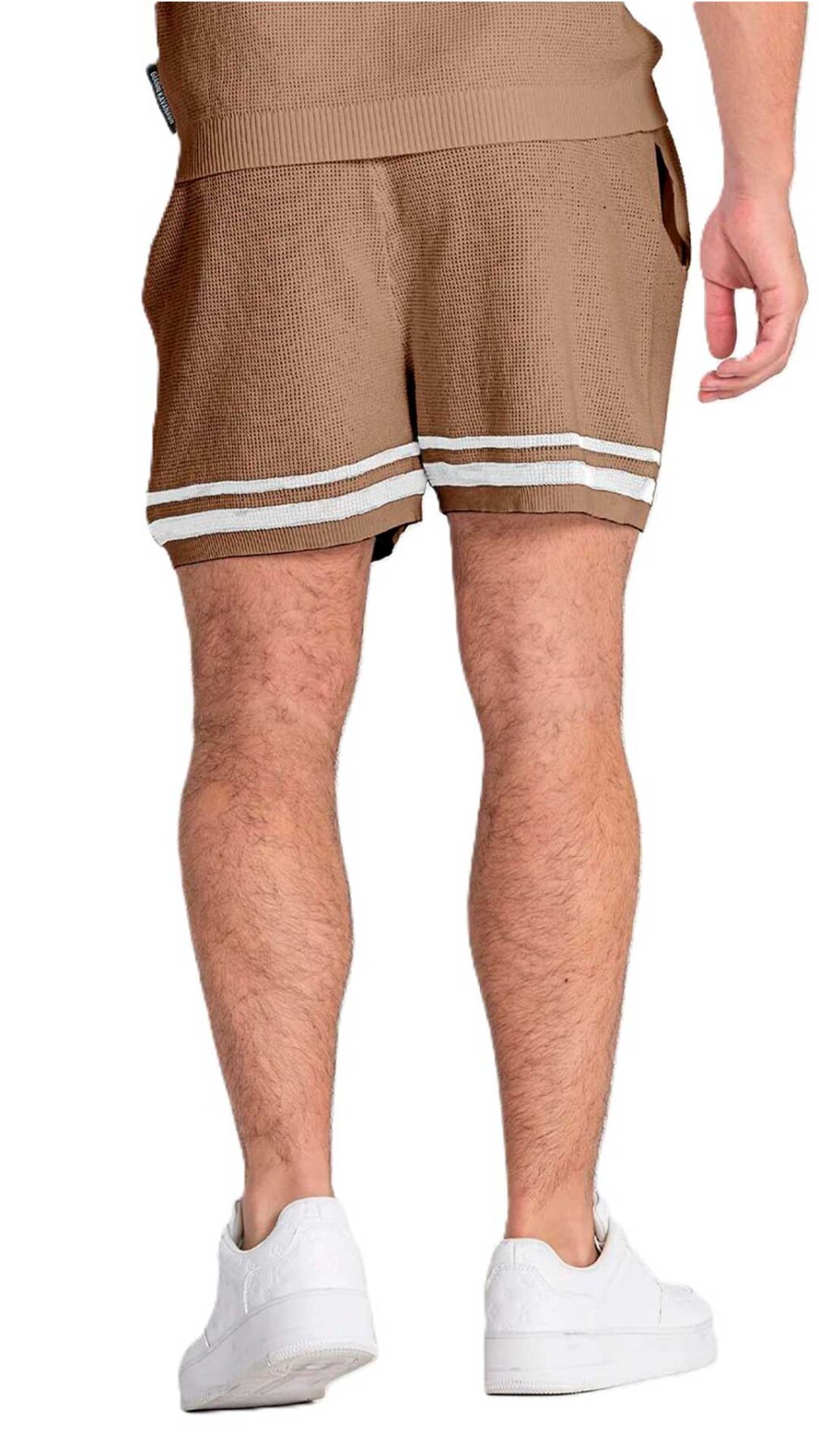 Pantalón corto de punto de algodón