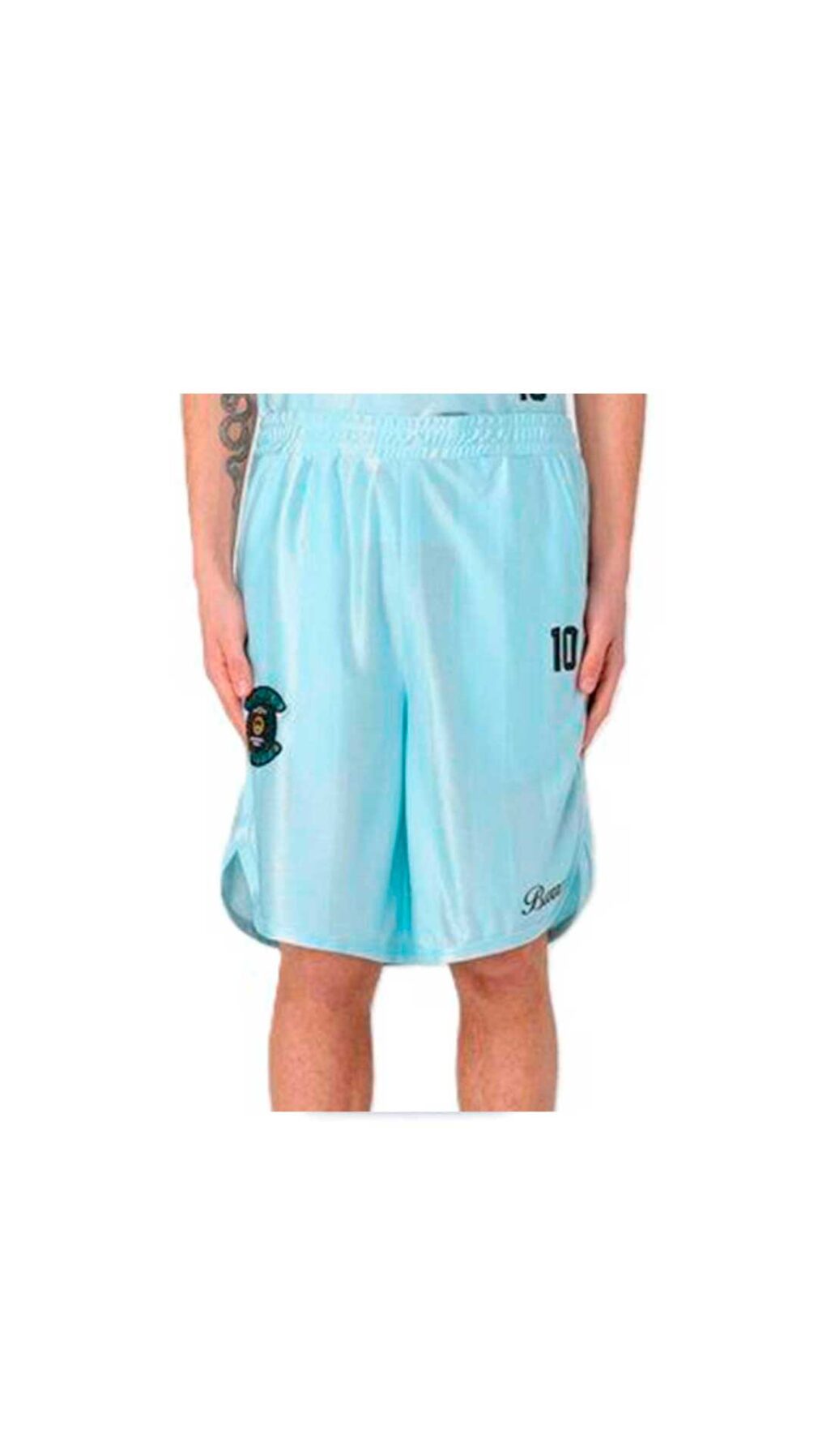 Pantalón corto deportivo con logotipo