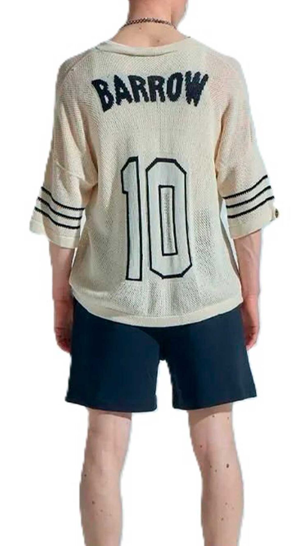 Jersey punto calado con logotipo
