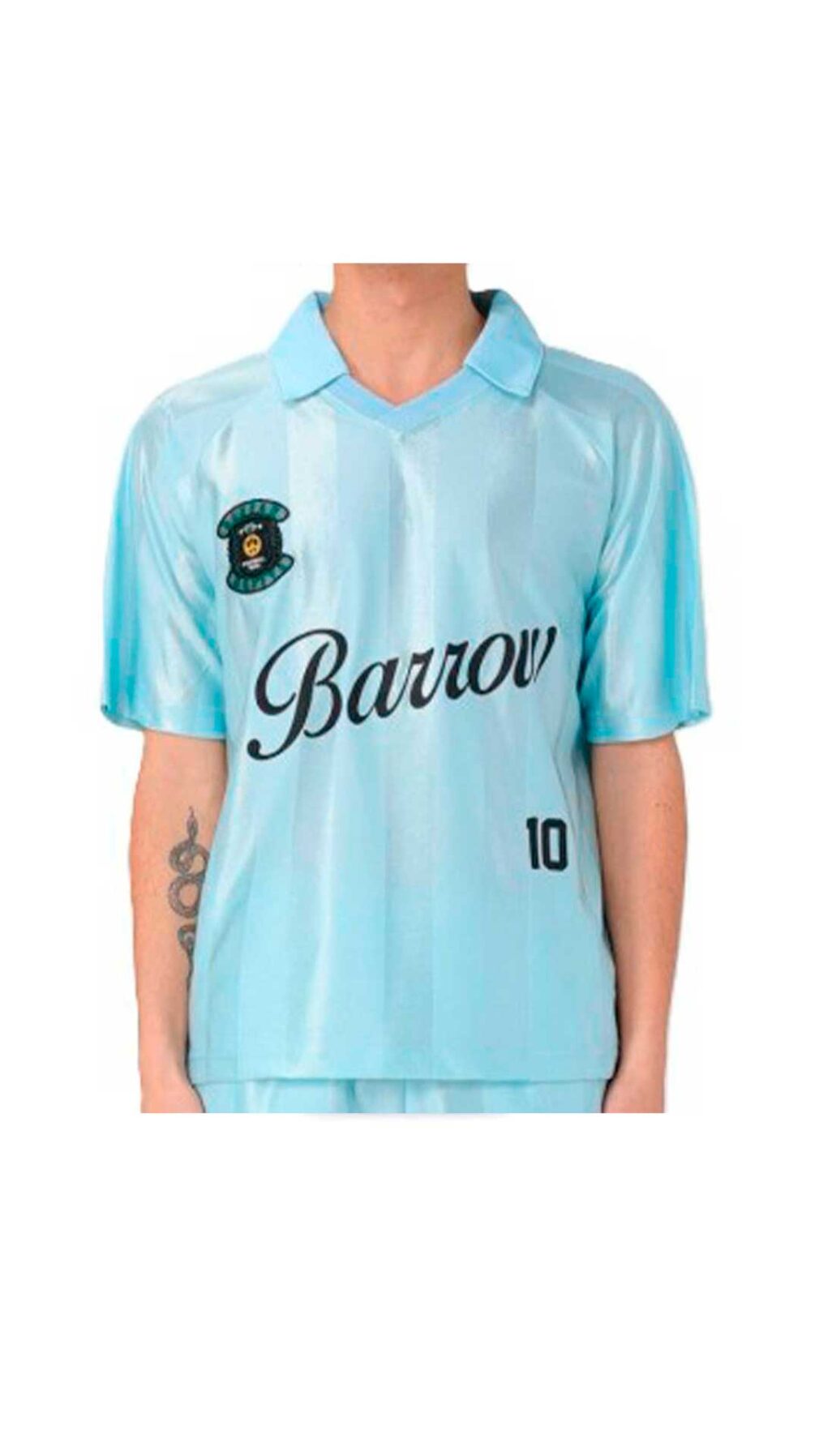 Polo holgado con logotipo