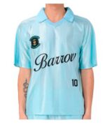 Polo holgado con logotipo