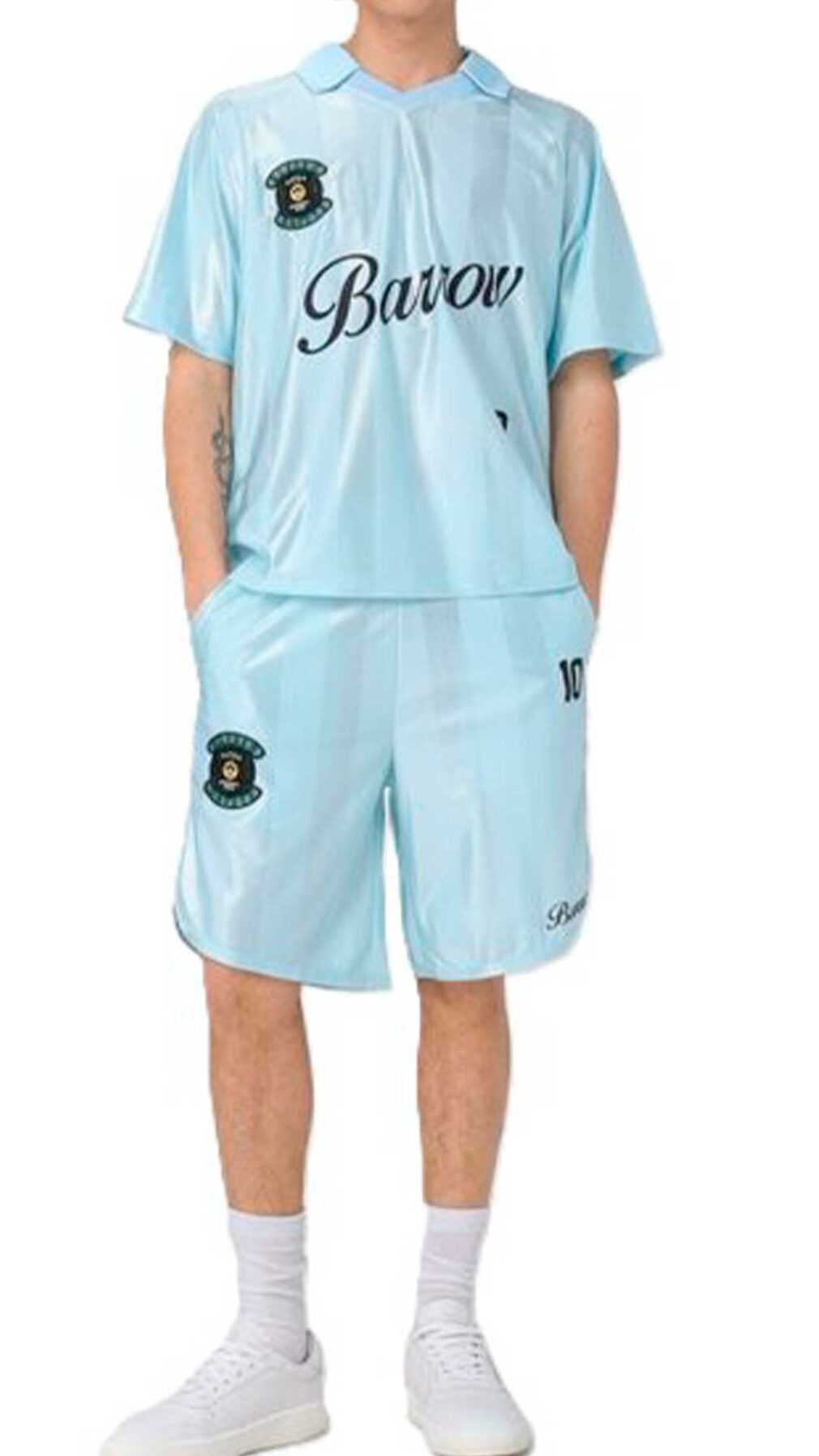 Polo holgado con logotipo