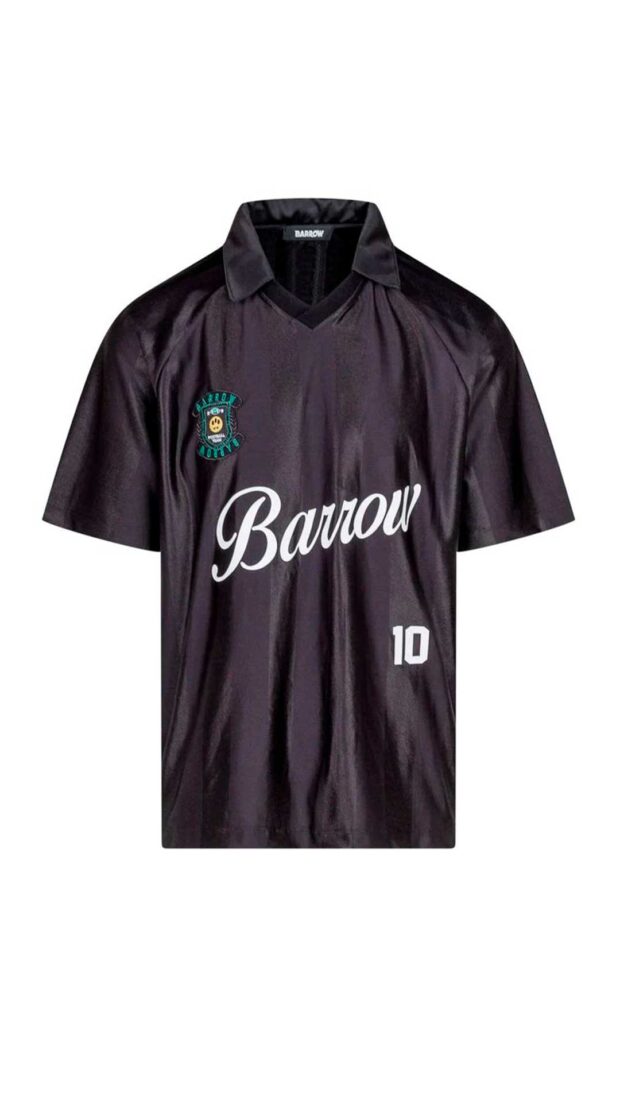 Polo holgado con logotipo