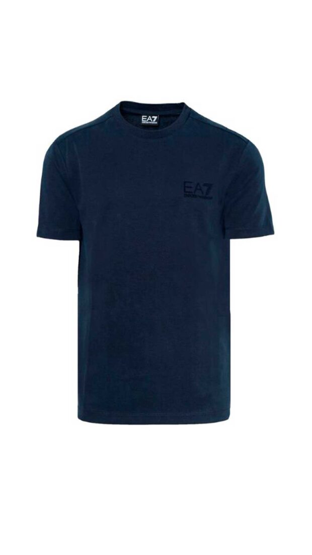 Camiseta ajustada EA7 Emporio Armani color azul oscuro