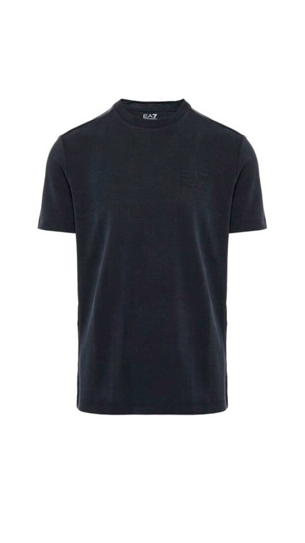 Camiseta ajustada EA7 Emporio Armani color gris oscuro