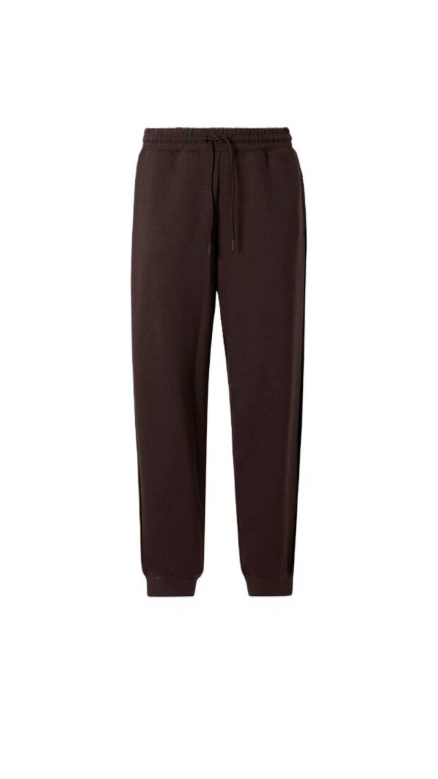 Pantalón deportivo amplio de EA7 Emporio Armani color marrón