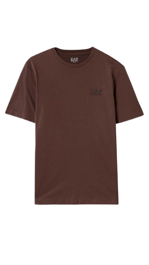 Camiseta cuello redondo EA7 Emporio Armani con logotipo