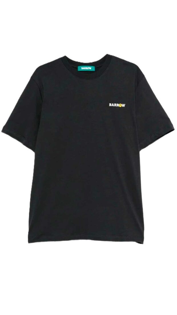 Camiseta Barrow color asfalto corte regular