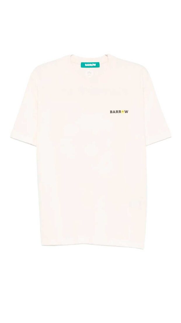 Camiseta Barrow color crema corte regular