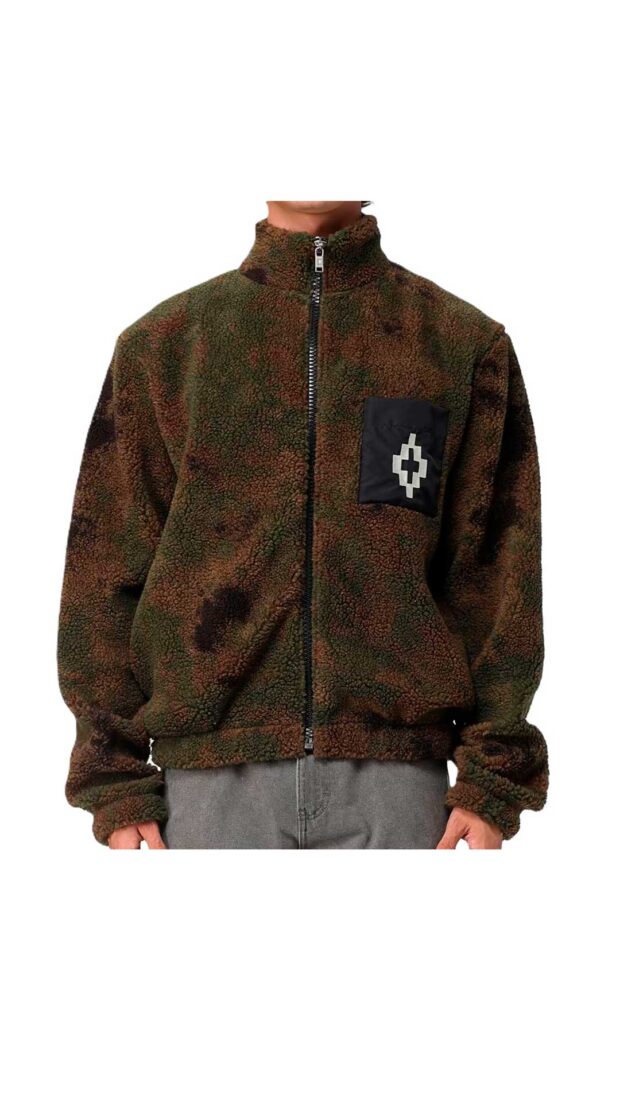 Chaqueta holgada estampado camuflaje County of Milan Marcelo Burlon