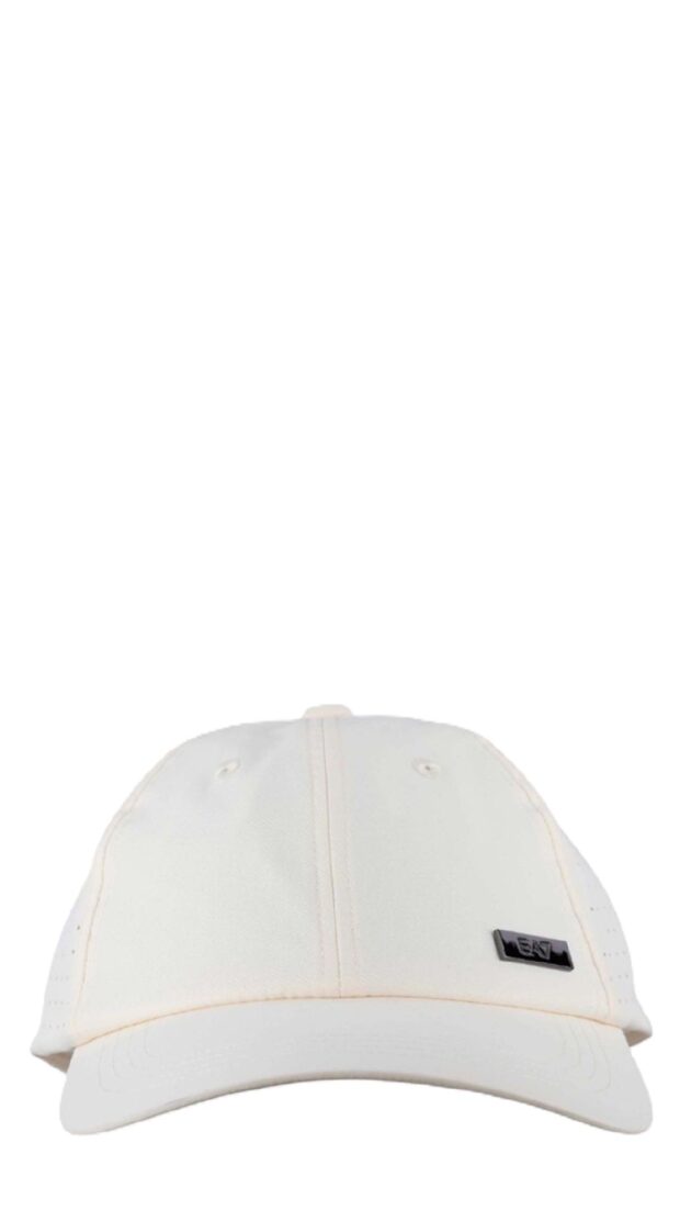 Gorra de rejilla con placa del logotipo