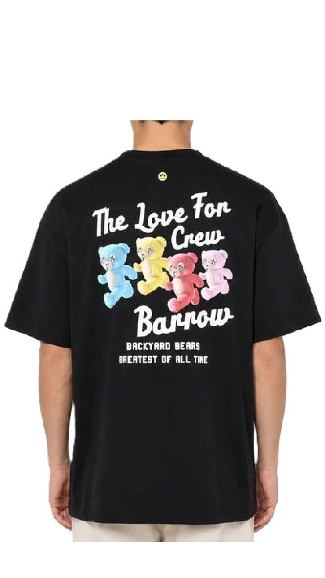 Camiseta amplia con estampado gráfico