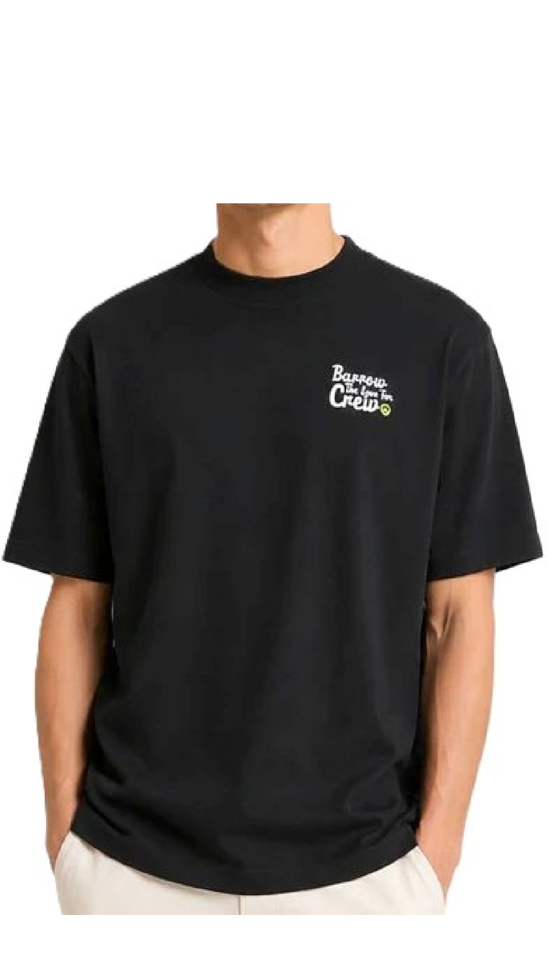 Camiseta amplia con estampado gráfico