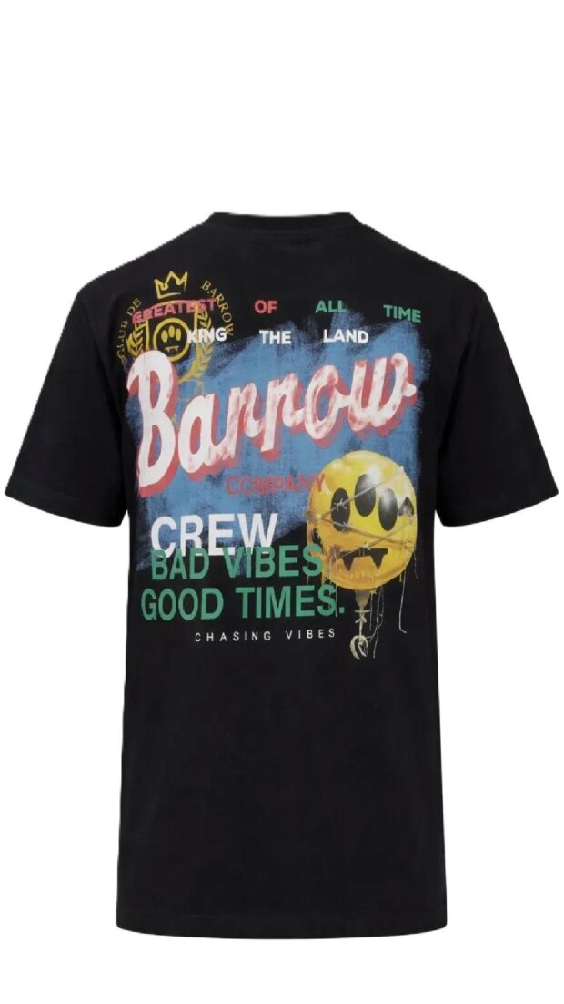 Camiseta amplia Barrow con estampado gráfico
